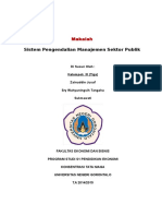 Makalah Sistem Pengendalian Manajemen Sektor Publik