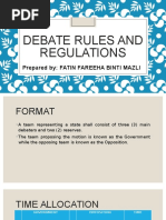 Debate Moderator Script Example | PDF