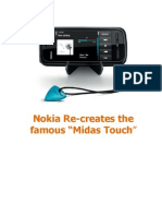 Nokia Re-Creates The Famous "Midas Touch"