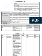 Hpe 458 Volleyball Lesson Plan 3 CT Fall 2015