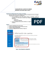 Configuracion Del Cliente de Correo Microsoft Outlook 2010 o 2013