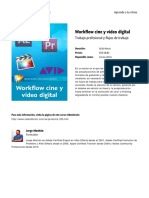 Workflow Cine y Video Digital