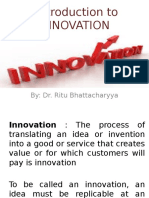 Introduction To INNOVATION