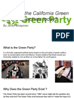 What Are The California Green Partys Objectives Today - 1