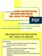 Valoracion Antropométrica Adulto Mayor Enero 2008