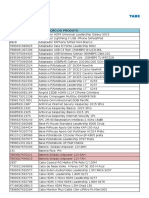 Tabela Distritech 05-11-2015
