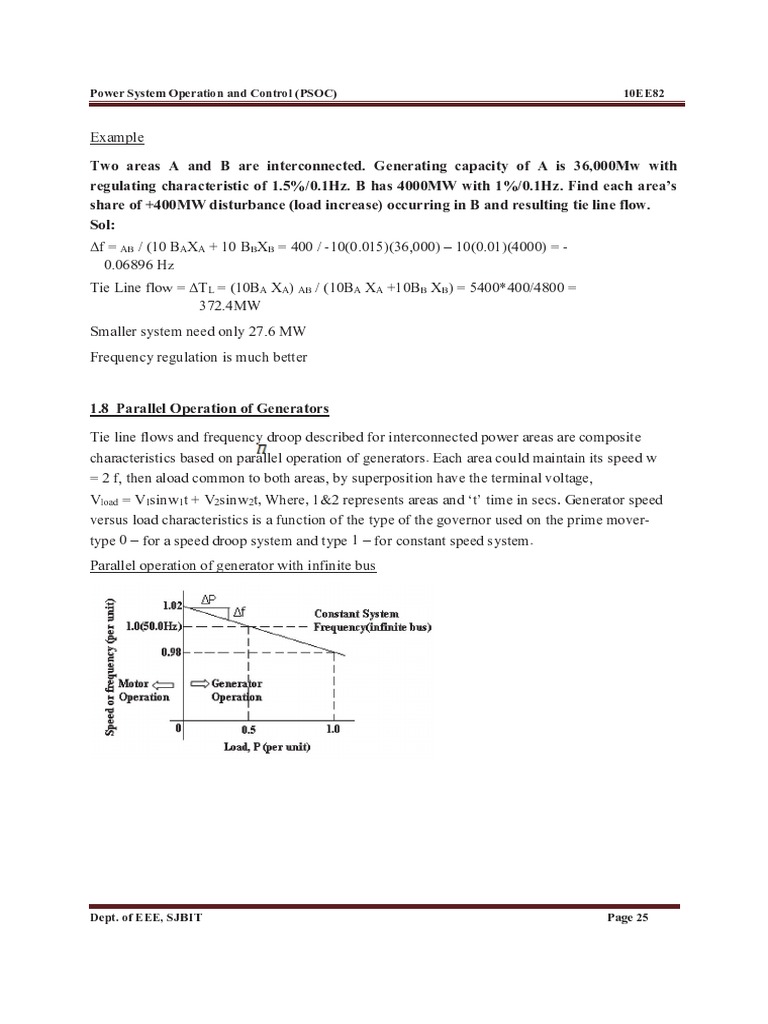 Parallel Operation of Generators | PDF