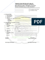 Formulir Pendaftaran & Data Santri