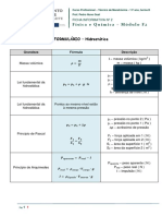 F2 - Ficha Informativa 2 - Formulário de Hidrostática