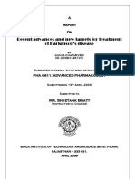 Recent advances in the treatment of parkinsonism