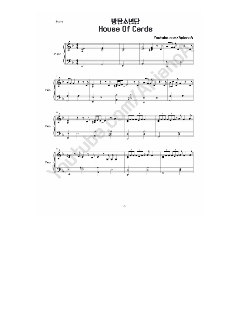 Bts House Of Cards Pdf