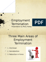 Employment Termination