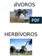 Dinosaurios CARNÍVOROS