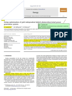 Art11 ELSEVIER Sizing Optimization of Grid Independent Hybrid Photovoltaic Wind Power Generation System Technq Iterative