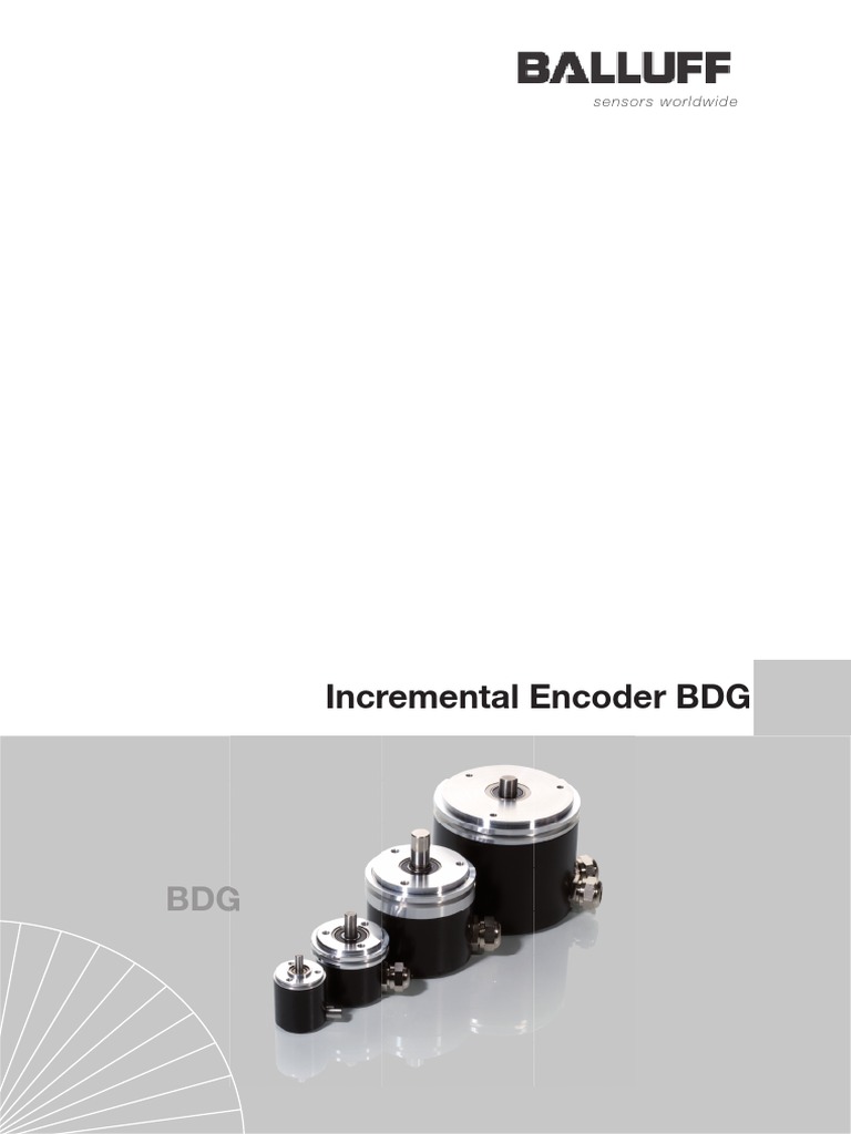 BDG 6360 Encoder Specifications | PDF | Hertz | Frequency