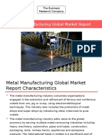 Metal Manufacturing Global Market Briefing Report 2016 - Sample