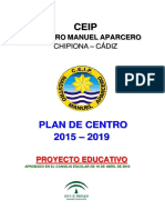 Proyecto Educativo Ceipmmaparcero 2015-2019