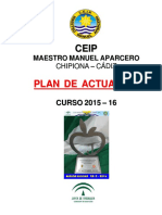 0 Plan de Actuacion Del Centro 2015-16
