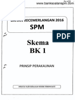Skema Kertas 1 Pep BK1 SPM Terengganu 2016