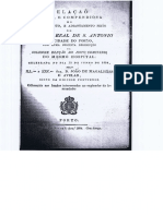 Relação Breve (... ) Adiantamento Feito No Hospital Real de S. António (... ) Porto, 1824.