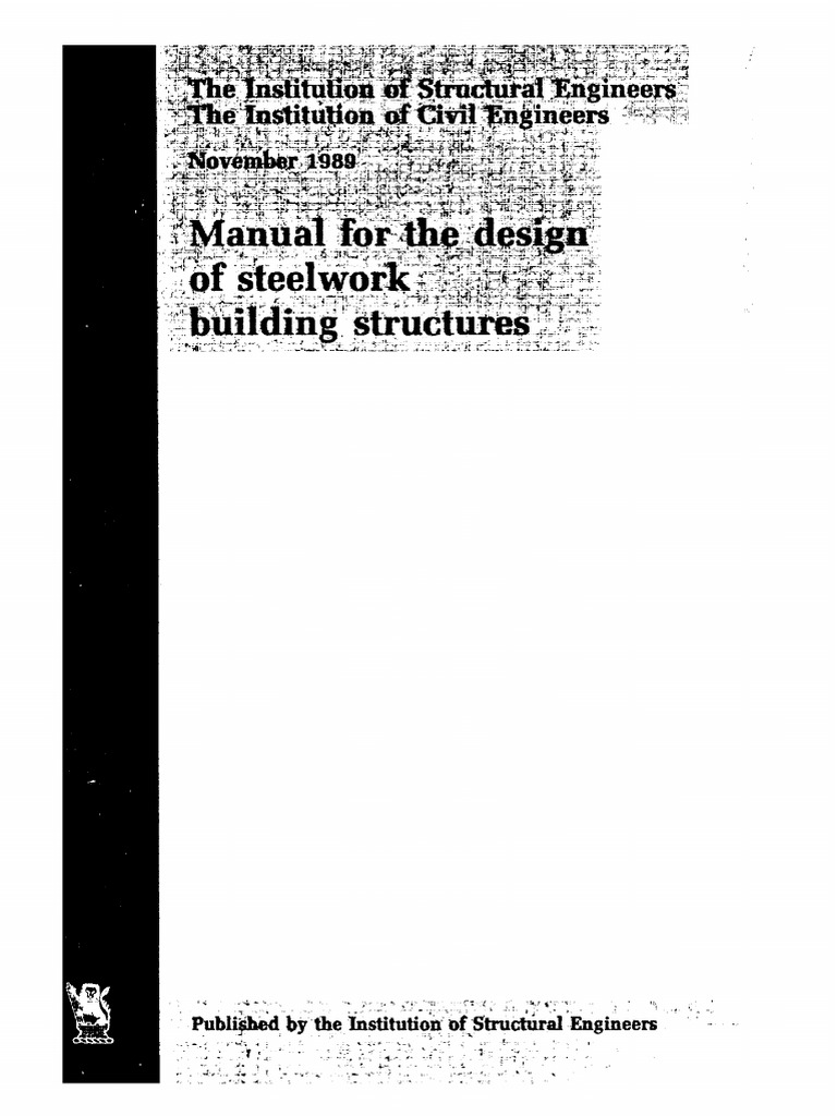 Eurocode 3 Manual For The Design of Steelwork Building Structures ...