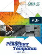 Buku Direktori PENGELUAR TEMPATAN CIDB