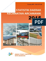 Statistik Daerah Kecamatan Arcamanik 2015
