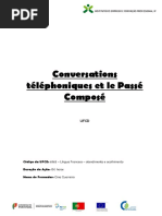 UFCD 6963 Língua Francesa - Conversation Téléphonique