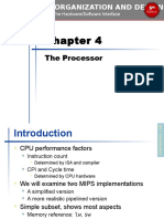 Chapter 04 Computer Organization and Design, Fifth Edition: The Hardware/Software Interface (The Morgan Kaufmann Series in Computer Architecture and Design) 5th Edition