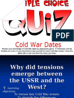 Review Cold War Dates with an Interactive Timeline Game