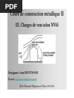 Cours CM 2 Chapitre 3 Charges de Vent Selon NV65!15!16