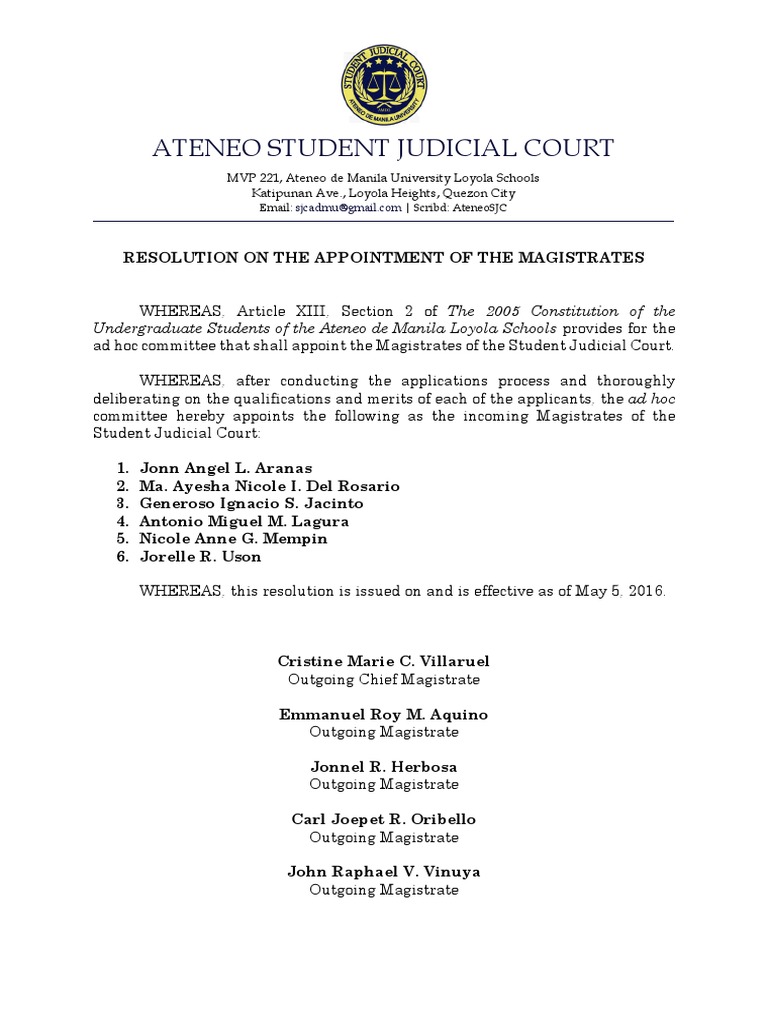 What Is Legislative Reference Of Appointment