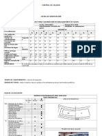 Hojas de Verificación