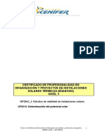 Determinación Del Potencial Solar