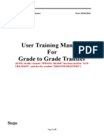 User Manual - Grade To Grade Transfer