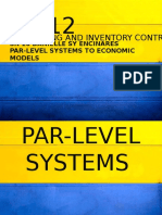 CH 12 Purchasing and Inventory Control Systems to Economic Models