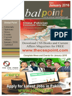 Global Point Current Affairs - January 2016