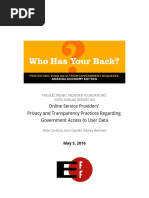 Who Has Your Back 2016