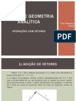 Operações Com Vetores PDF