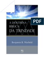 A Doutrina Bíblica Da Trindade - Benjamin B. Warfield