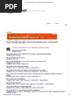Tivoli Storage Manager Client Commands (DSMC Commands) - Tar