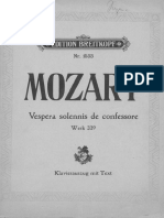 Mozart - Vesperae Solennes de Confessore K. 339