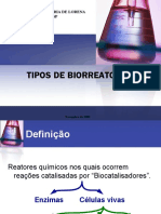 Biorreatores classificação tipos