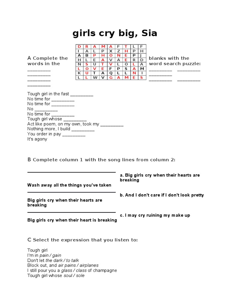 Maroon 5 - Girls like you song and n…: English ESL worksheets pdf & doc