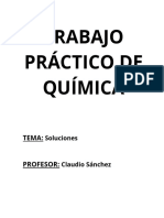 Soluciones química-Soluble insoluble