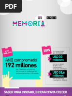 Memoria ANII 2015