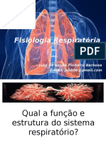 Aula - Fisiologia Respiratoria