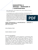 Ações Possessórias e Reivindicatórias