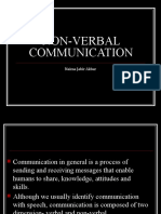 Non-Verbal Communication: Naima Jabir Akbar