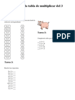 Actividad Tabla Del 3 PDF